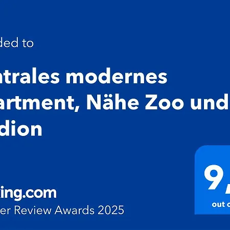 Zentrales Modernes Apartment, Naehe Zoo Und Stadion Dortmund